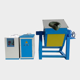 Operazione facile di alluminio del forno ad induzione di Igbt di capacità del forno di fusione 10-50kg di piccola induzione